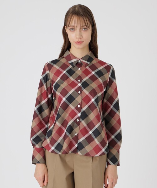 BLUE LABEL CRESTBRIDGE（ブルーレーベルクレストブリッジ） ブラウス