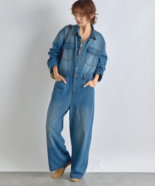 RIVE DROITE（リヴドロワ） オールインワン 「一枚で決まる」デニム