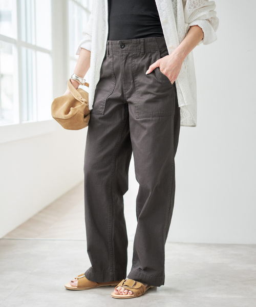 Spick＆Span（スピック アンド スパン） カーゴパンツ 「WEB限定