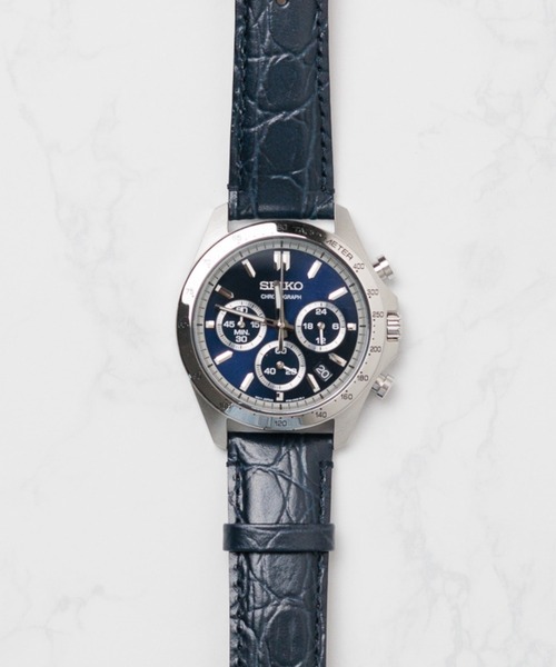 SEIKO（セイコー） 腕時計 /SEIKO/ クオーツ クロノグラフ レザー