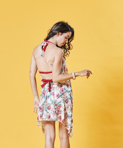 San-ai Resort 三愛水着楽園 パレオワンピースM「San-ai Resort