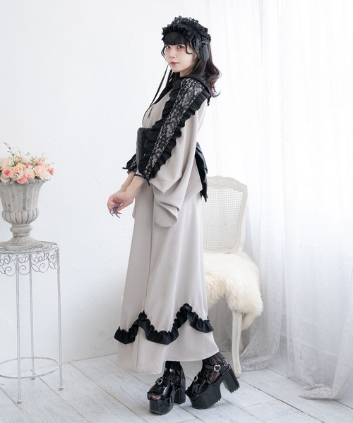 DearMyLove 浴衣 フリルレースプリンセス浴衣 レディース : ZOZOTOWN