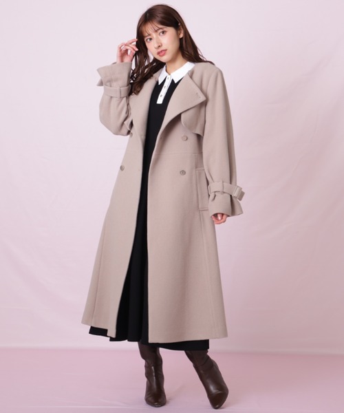 JILL by JILL STUART（ジルバイジルスチュアート） ノーカラーコート