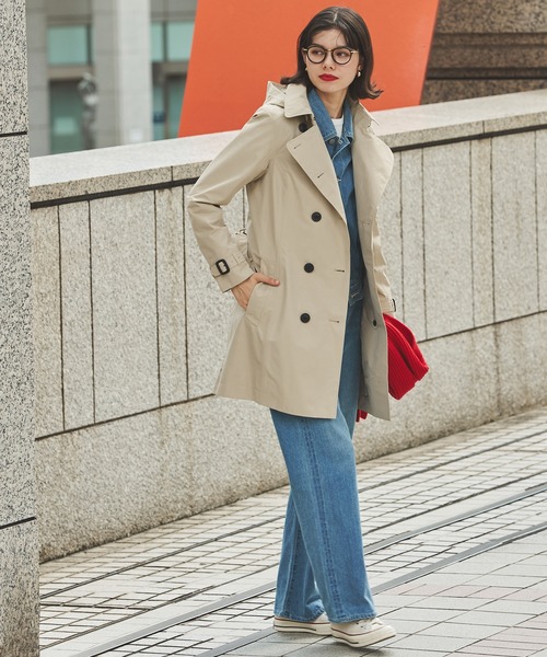 AIGLE（エーグル） トレンチコート コート GORE-TEX 防水 透湿 防風