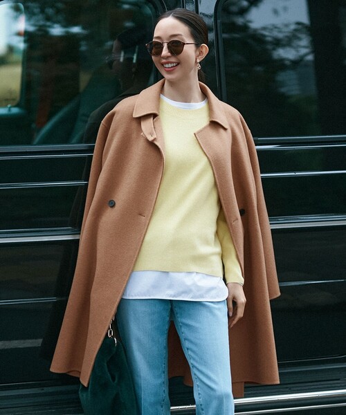 コート チェスターコート 「滝沢眞規子さん着用/Oggi掲載」MANTECOPure