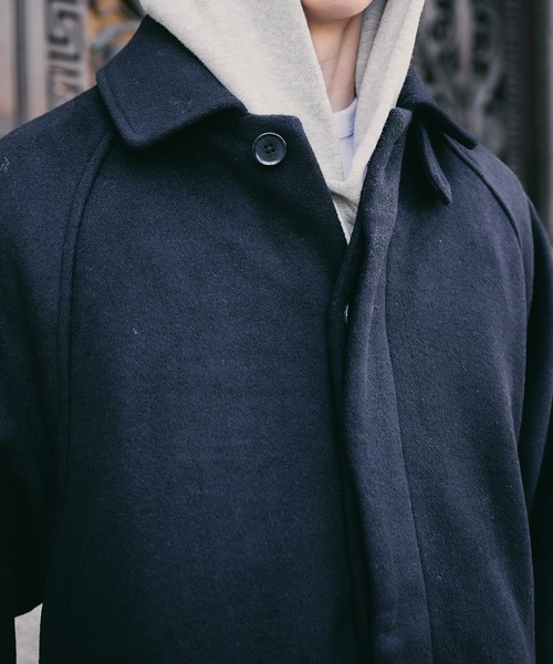 Regen Glanz ステンカラーコート コート wool balmacaan long coat
