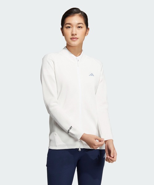 adidas（アディダス） コート アウター PRIMEKNIT ジャカード 長袖