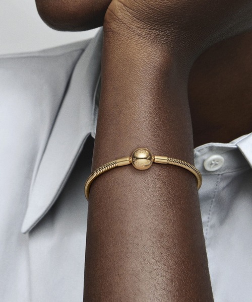 PANDORA（パンドラ） ブレスレット Moments スネーク チェーン