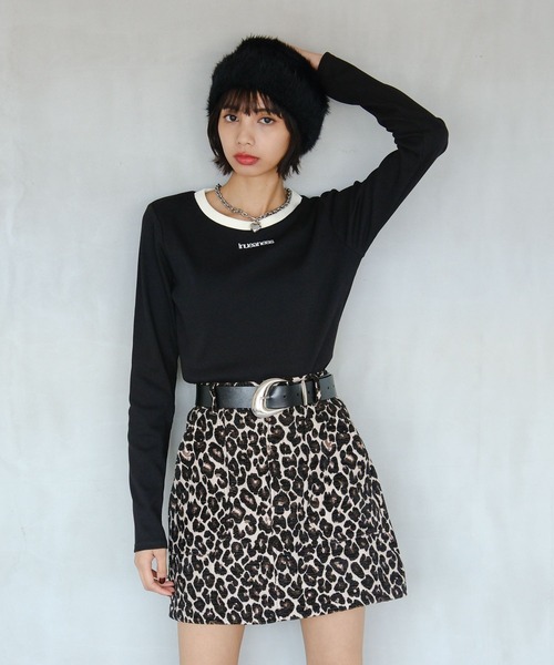 PAGEBOY（ページボーイ） tシャツ ロゴシシュウコンパクト(長袖