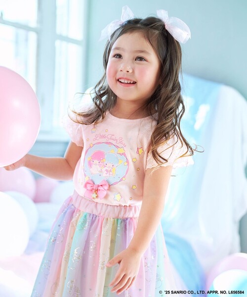 ANY（エニィ） tシャツ 「any FAM× リトルツインスターズ 」キキ＆ララ