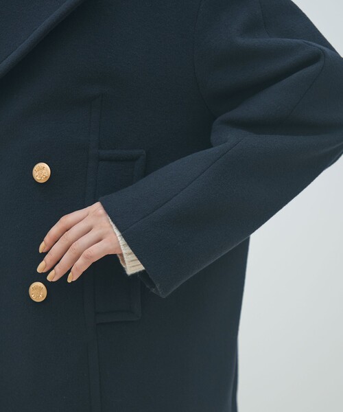 MACPHEE（マカフィー） ピーコート pコート メルトンビーバー Pコート