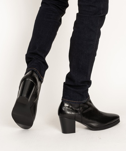 endevice（エンデヴァイス） ブーツ プラットフォーム レザー