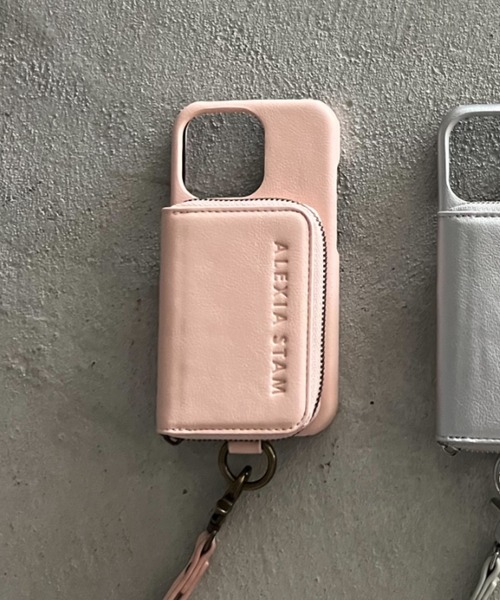 ALEXIA STAM（アリシアスタン） スマホケース Eco Leather iPhone Case