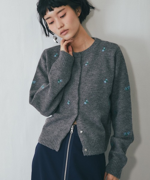 カーディガン 花柄刺繍カーディガン レディース : ZOZOTOWN Yahoo!店