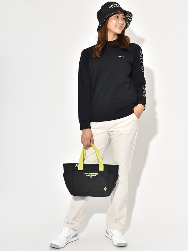 ジャックバニー ストレッチ天竺長袖カットソー 263-5266030（ブラック