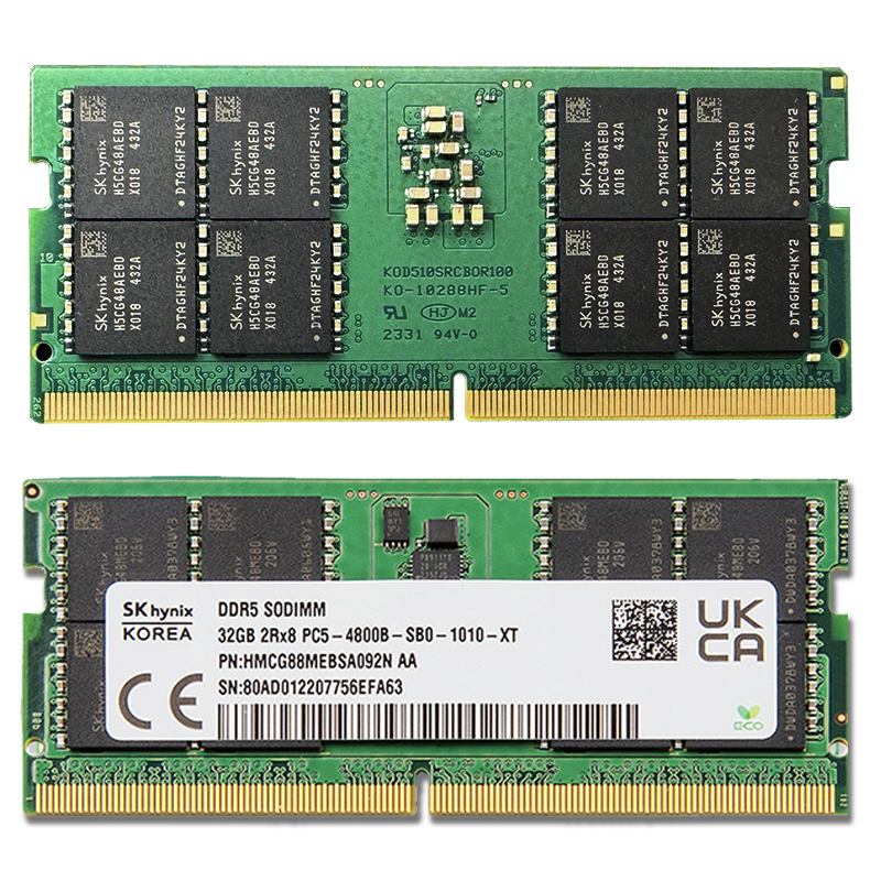 SK Hynix DDR5 Laptop Memory 32GB/64GB 4800MHz PC5-4800B SODIMM