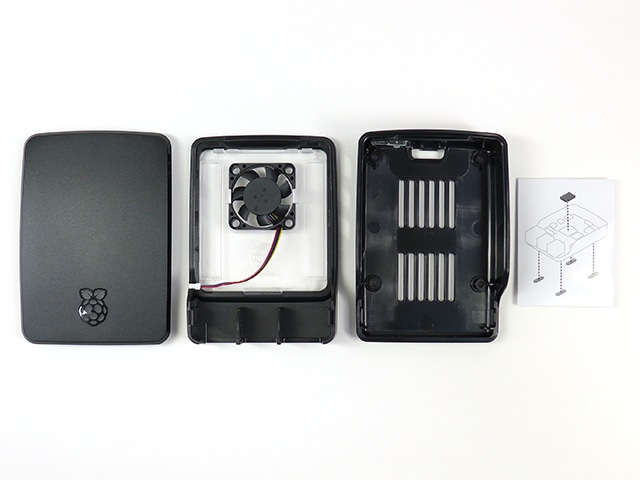 Raspberry Pi 5用公式ケース(黒): 開発ツール・ボード 秋月電子通商