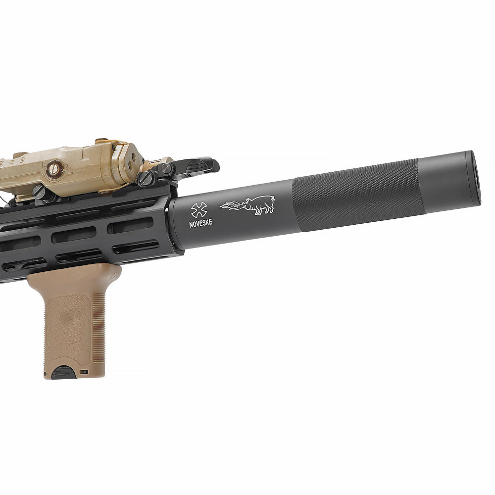 良品武品 】 14mm 正ネジ /逆ネジ 両対応 アルミサプレッサー ロング