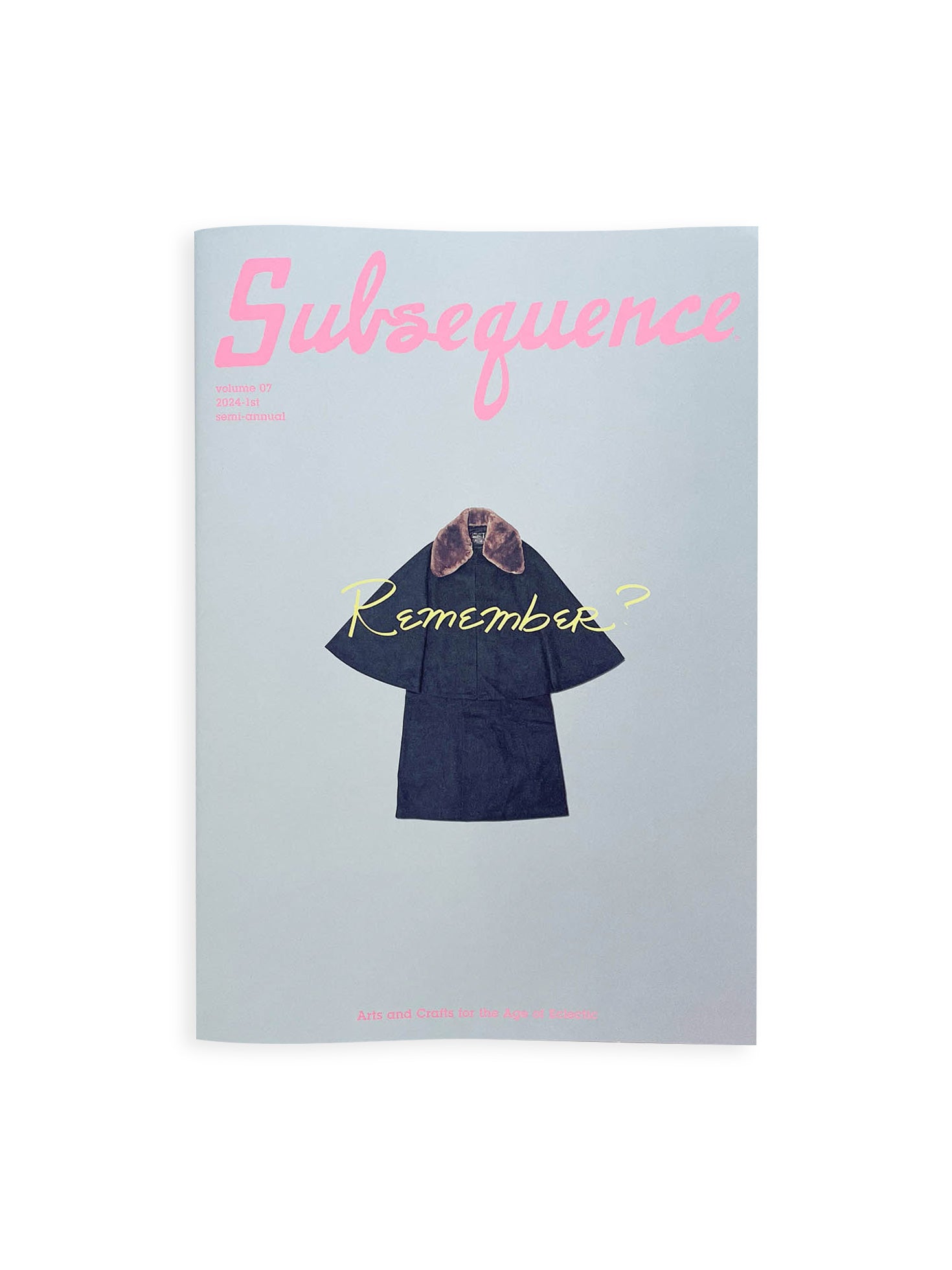 Subsequence Magazine Vol.7 - 本 屋 青 旗 Ao-Hata Bookstore
