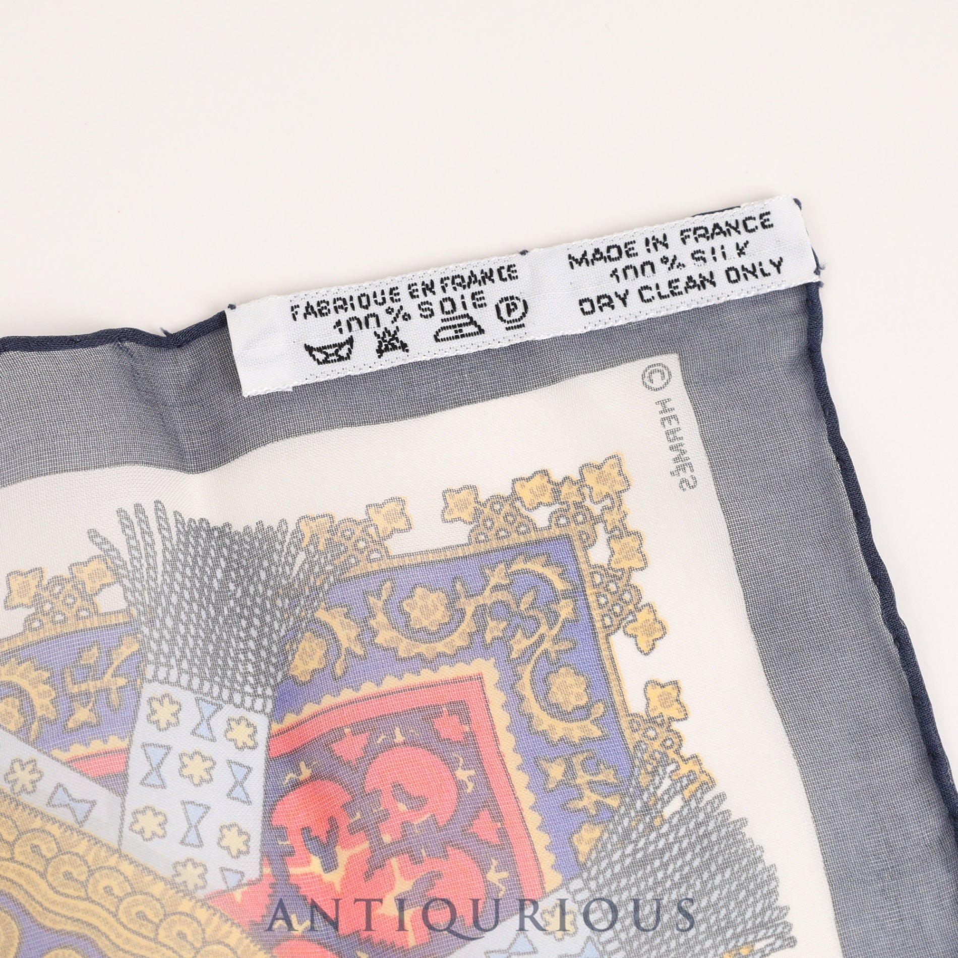 エルメス スカーフ カレ45 J.Abadie SILK100% | 東京銀座の