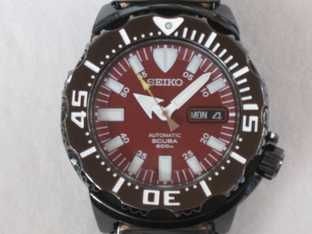 J-9007| セイコー 海外ダイバー SCUBA 200M 7S26-03G0 21石 ブラック