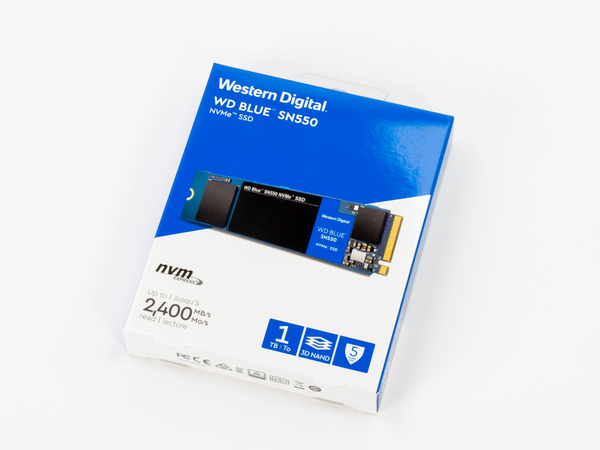 ASCII.jp：2020年最初の新型SSD WD Blue SN550 NVMe SSDを試す (1/3)