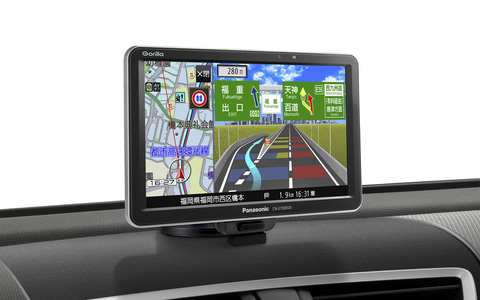 パナソニック、SSDポータブルナビ「ゴリラ」新製品2機種 「みちびき