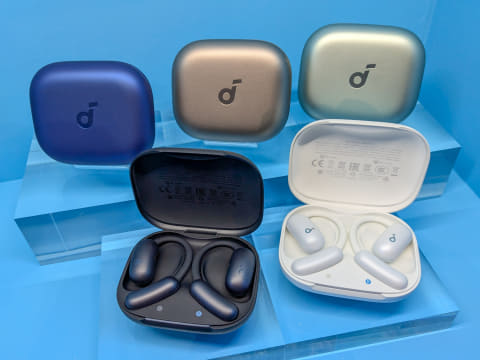 Anker、オープンイヤーやイヤーカフ型ワイヤレスイヤフォン
