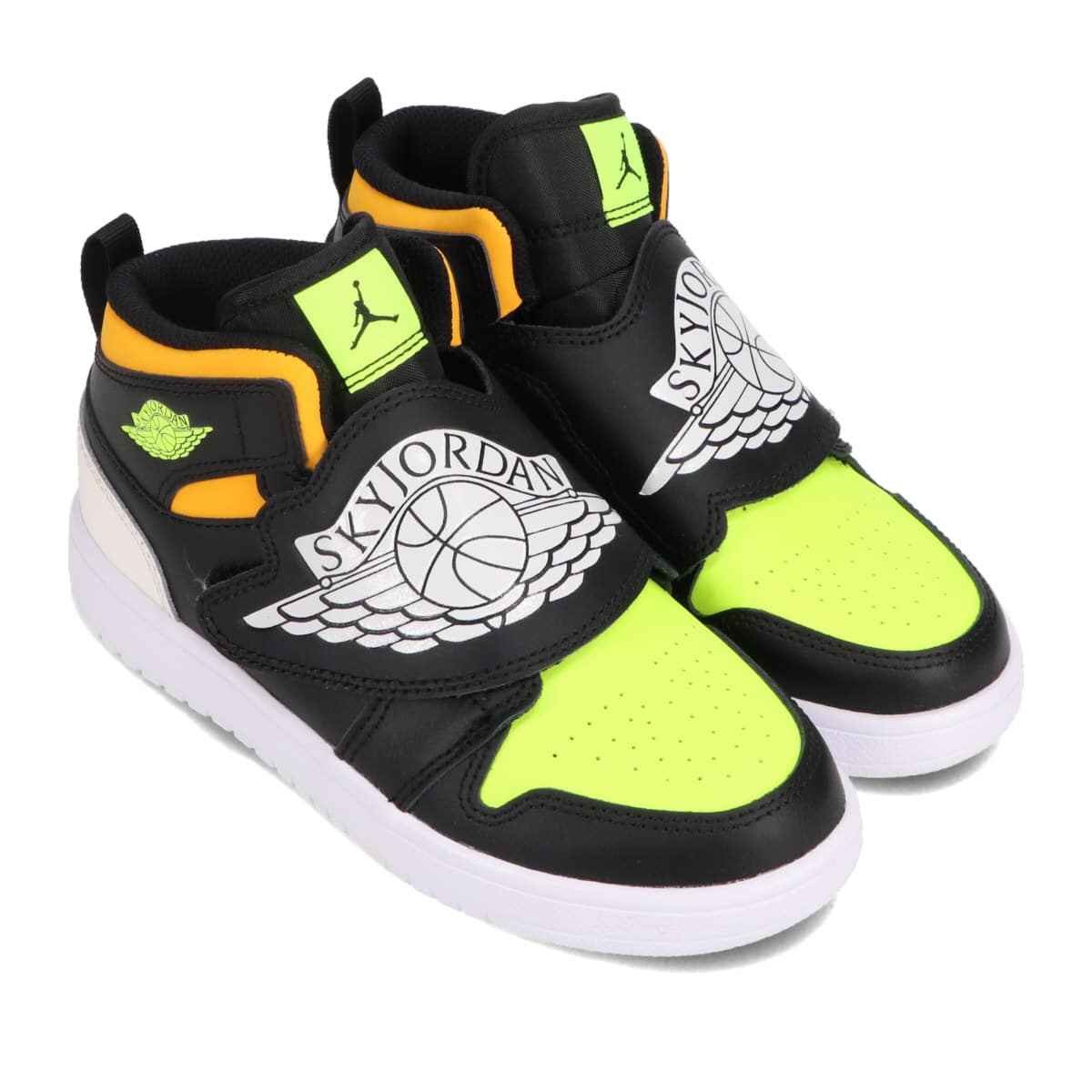 JORDAN BRAND SKY JORDAN 1 (PS) BLACK/BLACK-VOLT-SAIL 21SP-I