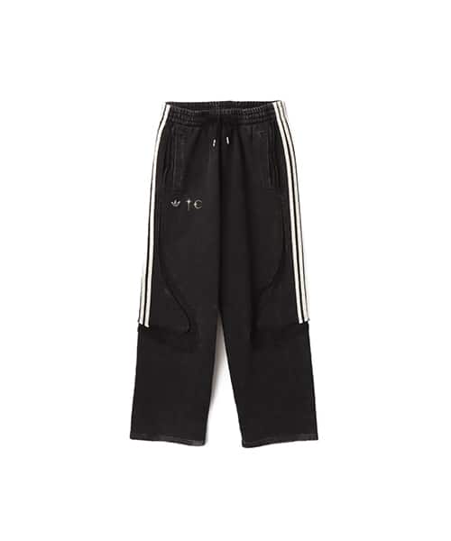 adidas THUG CLUB WOVEN TRACKPANTS ブラック/シルバーメタリック