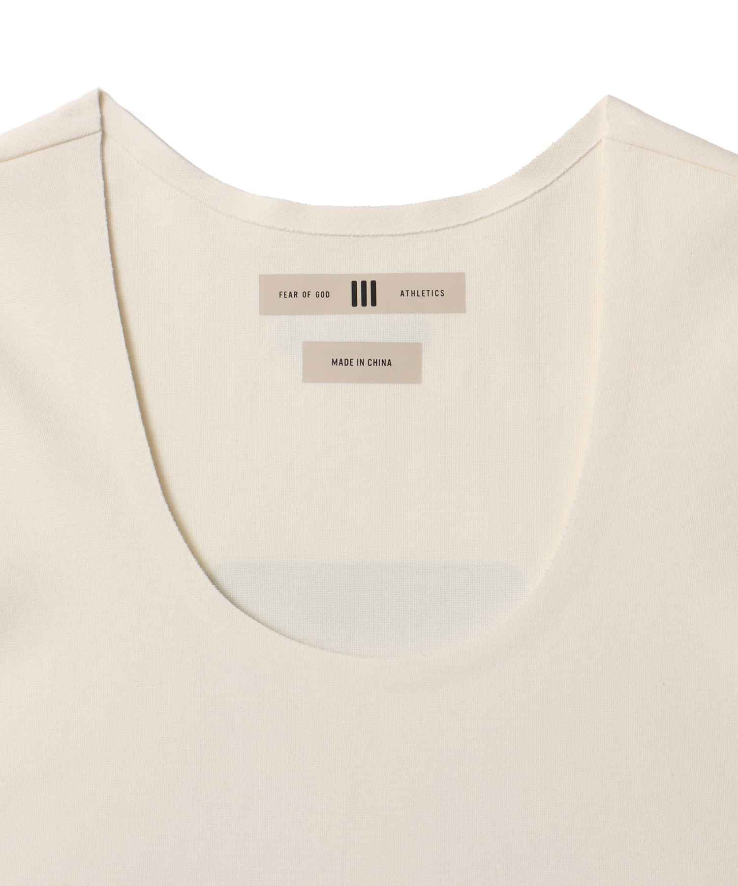 adidas FEAR OF GOD ATHLETICS PERFORMANCE TANK クリームホワイト