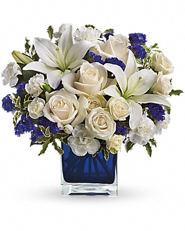 Teleflora's Sapphire Skies Bouquet in Innisfil ON - Lavender Floral