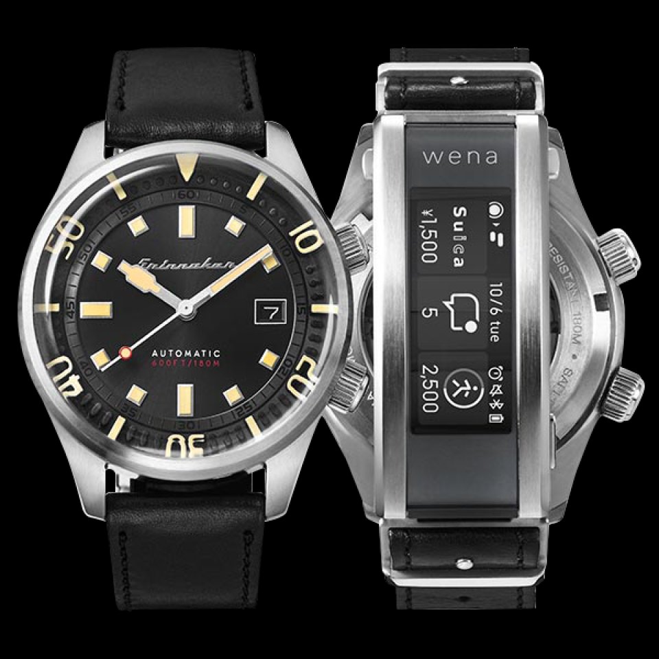 スピニカー」とソニーのスマートウォッチ「wena 3」が合体～日本限定