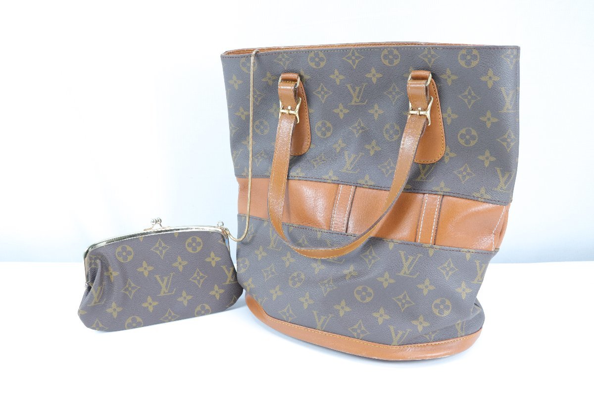 LOUIS VUITTON ルイヴィトン モノグラム バケット PM アメリカ USA