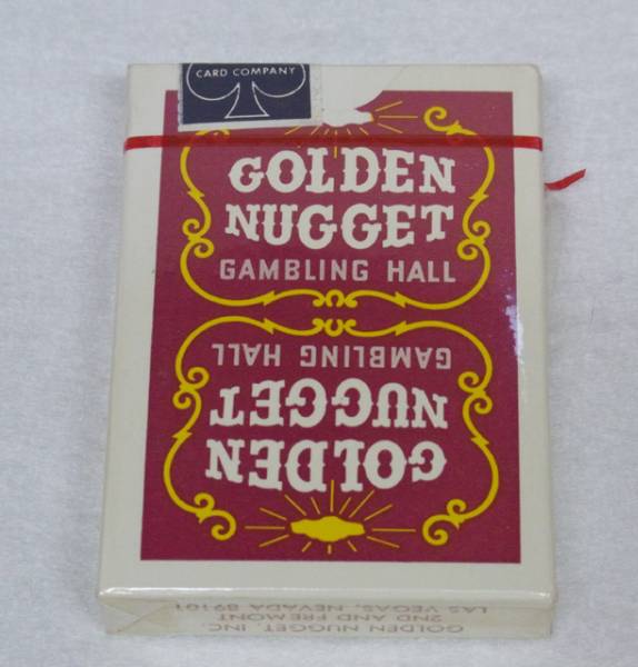 未開封◇GOLDEN NUGGET◇ ゴールデンナゲット・デック 赤(カード