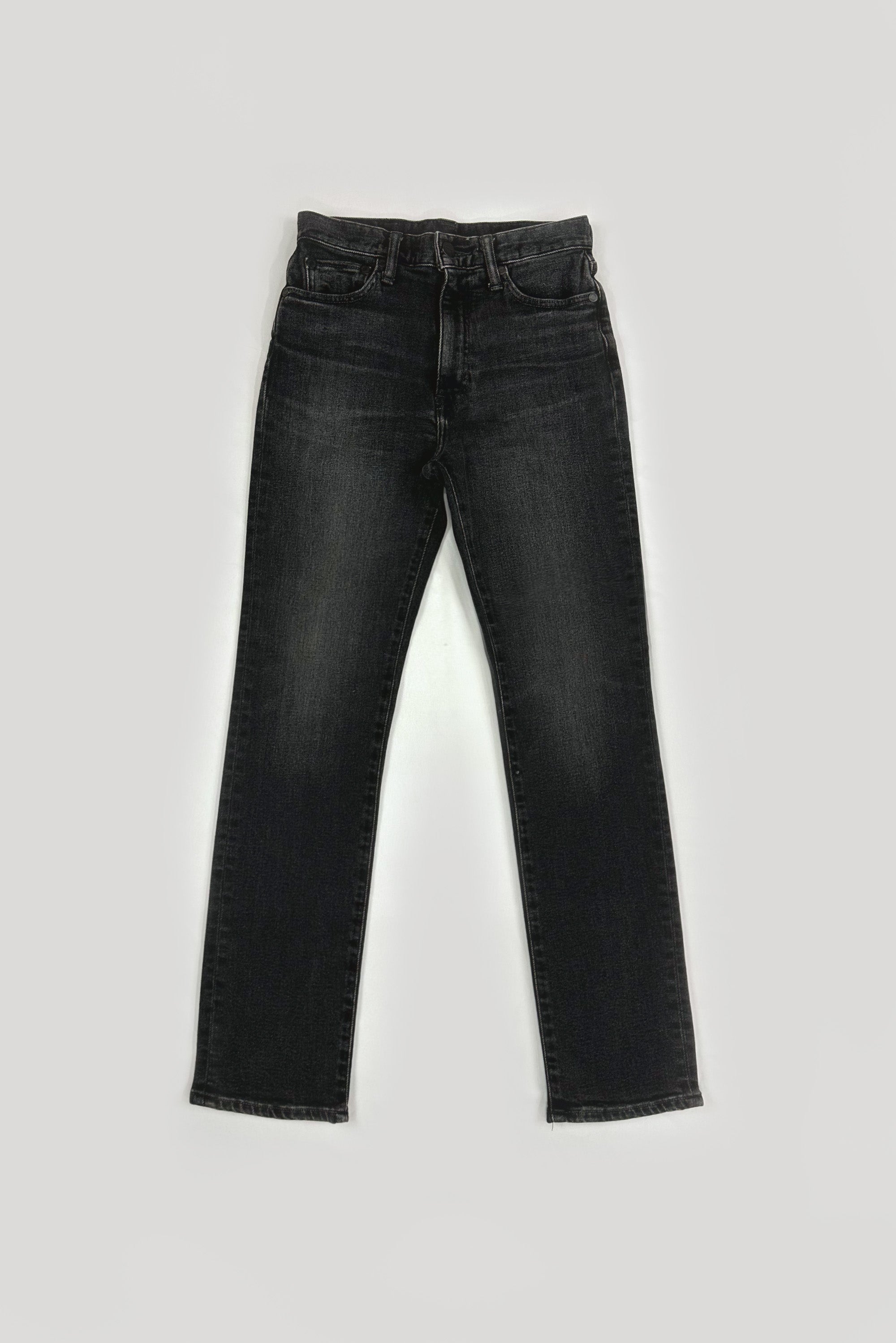 anuans スリムストレートデニム ブラック サイズ2 アニュアンス anuans