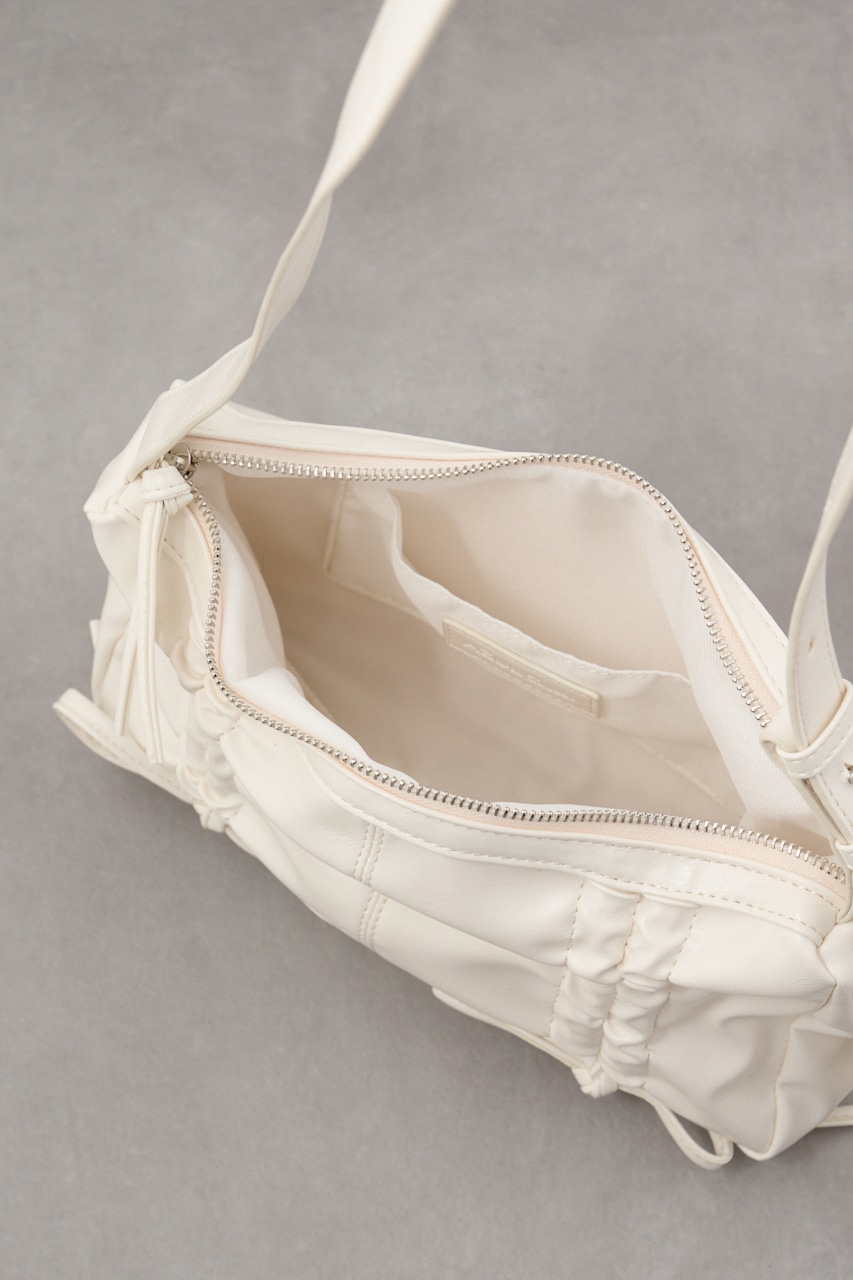 リボンデザインギャザーショルダーバッグ｜WOMEN｜250HAT55-393K｜AZUL