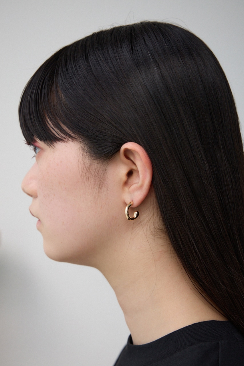 アンカーチェーンミニフープピアス｜WOMEN｜250HAT56-419K｜AZUL BY