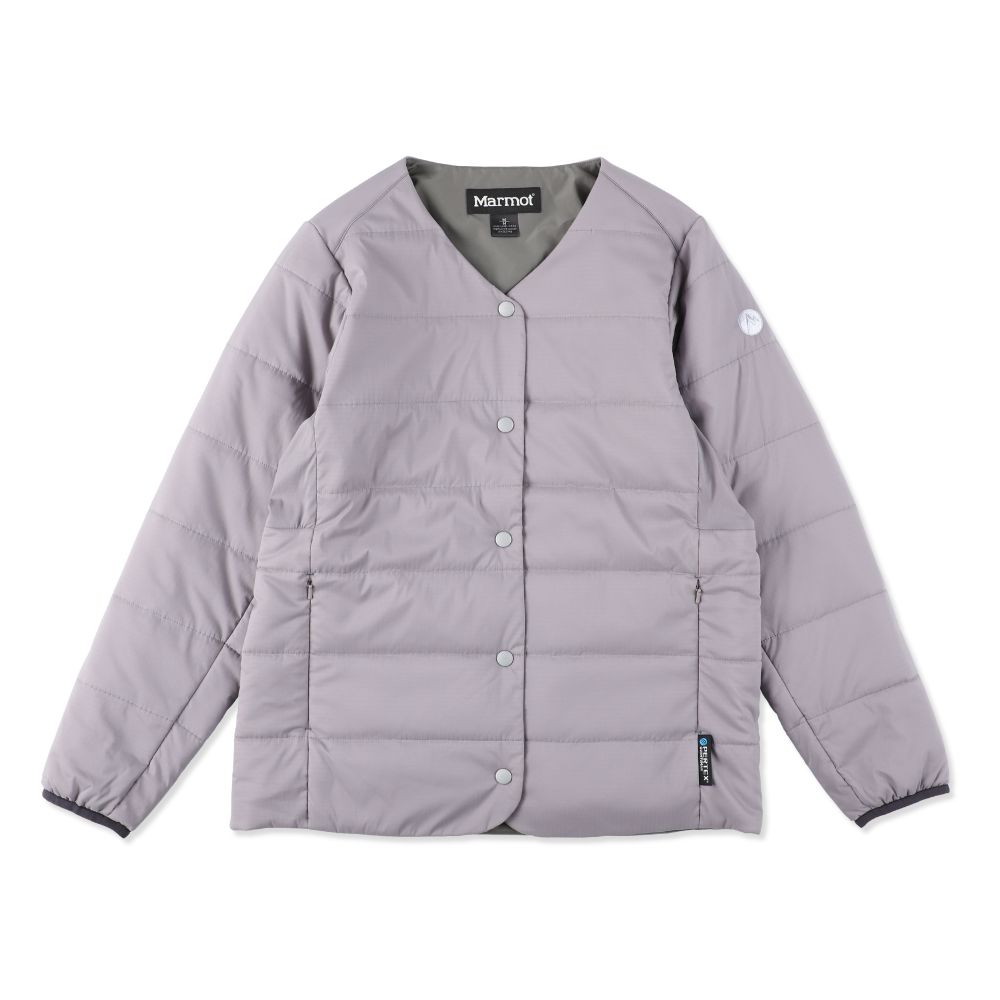 ウィメンズグレイシャーリリーノーカラージャケット / Ws Glacier lily