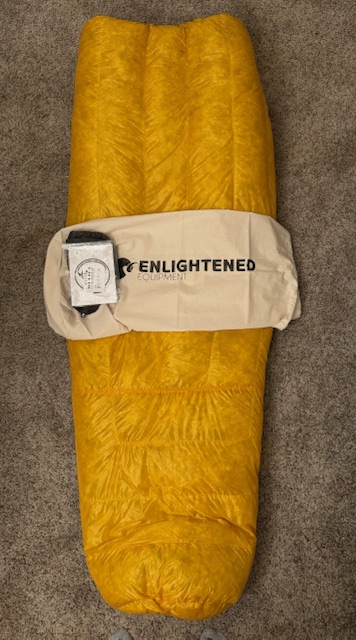 Enlightened Equipment Enigma Quilt 10 degree 950 down Regular/Wide