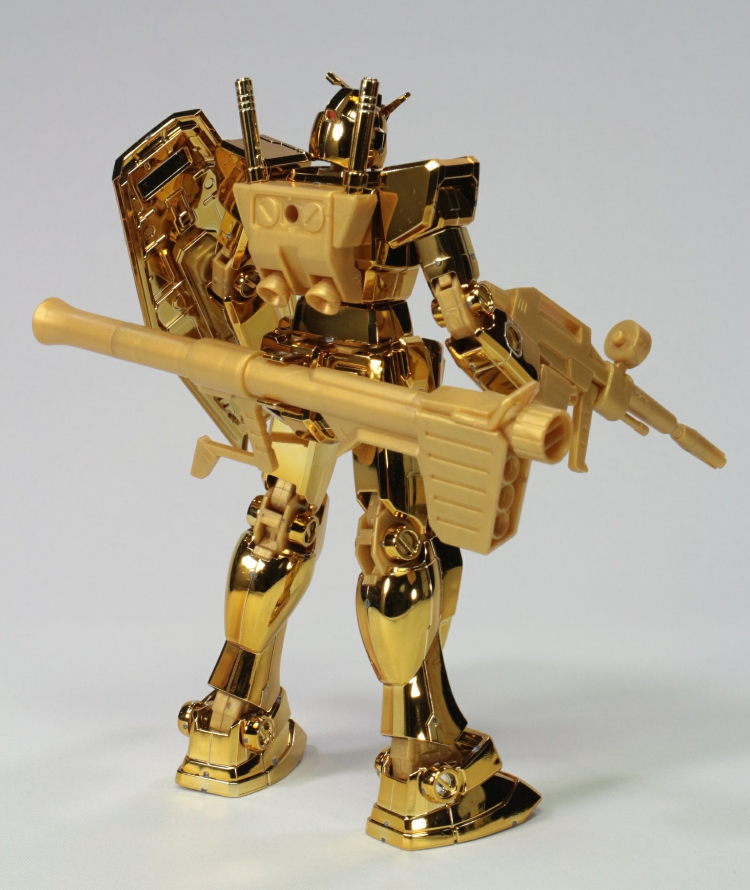 ガンダムベース限定景品 アクションベース1連邦軍Ver.[メタリック]&HG