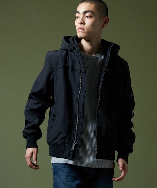 Alpha Industries（アルファインダストリーズ）の「フーデットリブ