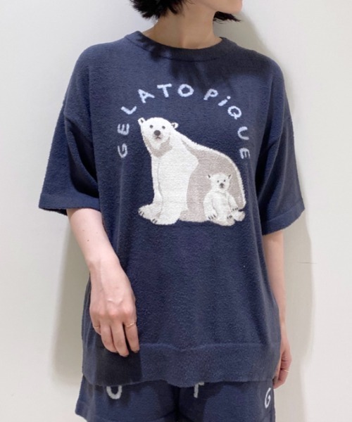 gelato pique（ジェラートピケ）の「【COOL】スムーズィーシロクマ