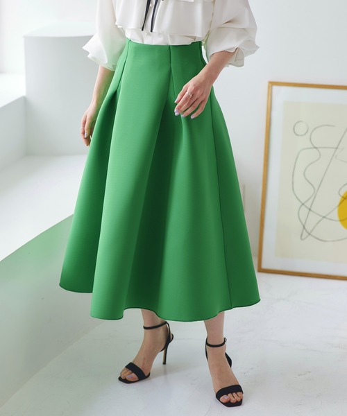 ストレッチ ｜ 選べるシルエット・丈 ボンディング ボリューム 美脚