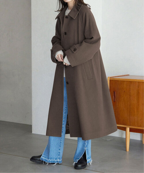 SLOBE IENA（スローブイエナ）の「ウールモッサステンカラーコート