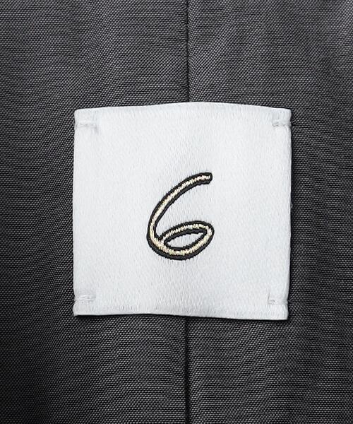 6（ロク）の「＜6(ROKU)＞メルトン ジャケット コート グレー（その他