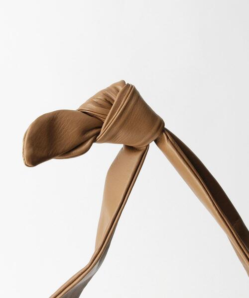 Ch!iii BAG（チーバック）の「【別注】＜ch!iii＞レザー タイリボン