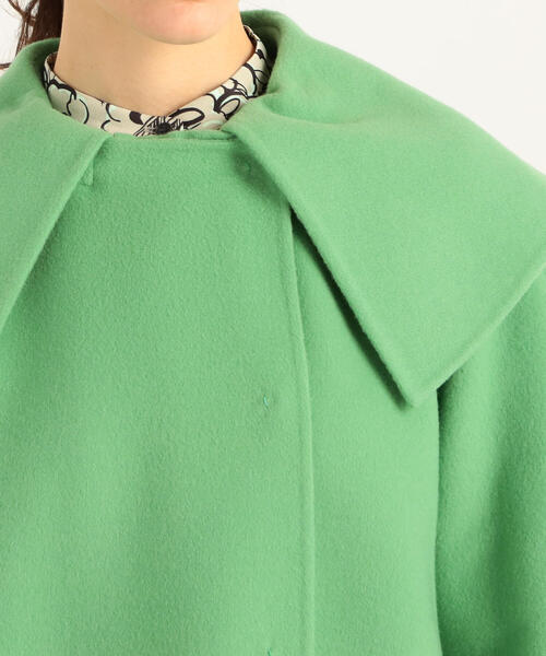 BALLSEY（ボールジィ）の「ウールビーバーメルトン ビッグカラーコート