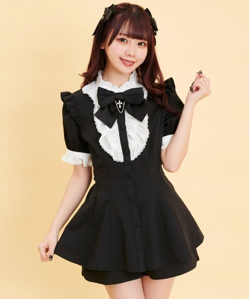 Secret Honey（シークレットハニー）の「半袖アクセサリーリボン