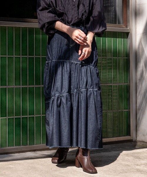 セール】SOMETHING × FREAK'S STORE/サムシング 別注 Asymmetry Tiered
